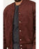 Brixton Men's Dillinger Bomber Jacket, Burgundy, hi-res