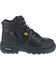 Image #3 - Reebok Men's Trainex 6" Lace-Up Internal Met Guard Work Boots - Composite Toe, Black, hi-res