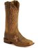 Image #1 - Tony Lama Cross Inlay Cowgirl Boots - Square Toe, , hi-res