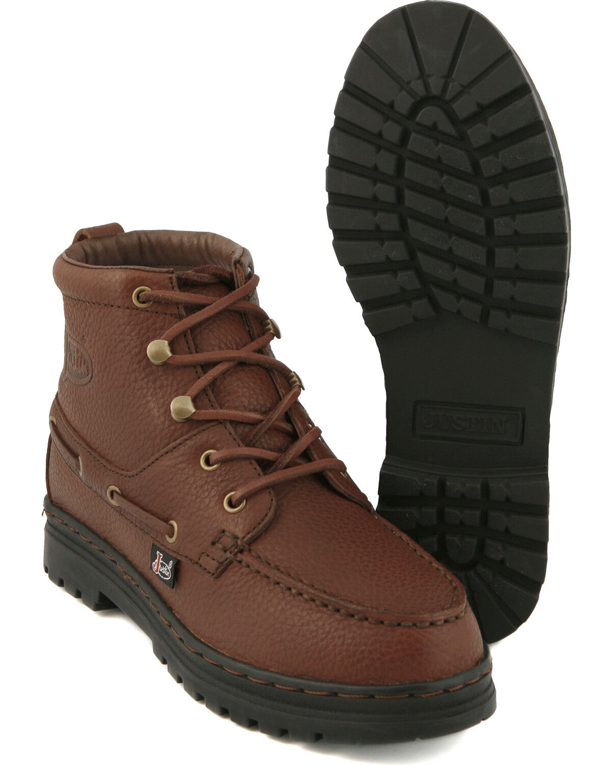 black justin chukka boots