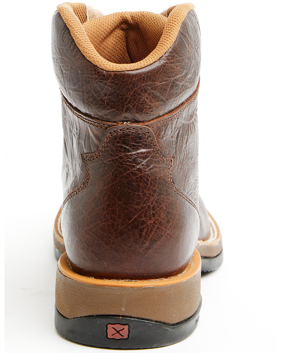 Image #5 - Twisted X Men's 6" Tech X™ Lace Up Casual Boots - Broad Square Toe, Brown, hi-res