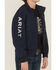 Image #3 - Ariat Boys' Stable Zip-Up Jacket, Navy, hi-res