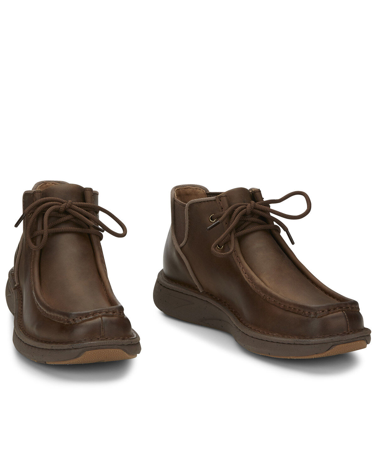 justin moc toe work boots