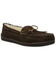 Minnetonka Men's Hardsole Pile Lined Moccasins, Chocolate, hi-res