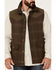 Image #3 - Moonshine Spirit Men's Brown Alpaca Plaid Button-Front Wool Vest, , hi-res