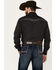 Image #4 - Wrangler Men's Rock 47 Paisley Print Long Sleeve Snap Western Shirt, Black, hi-res