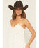 Image #2 - Lovestitch Women's Sleeveless Floral Midi Dress, Cream, hi-res