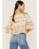 Shyanne Women's Woven Off-Shoulder Top, Ivory, hi-res