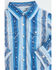 Image #2 - Wrangler Infant Boys' Southwestern Striped Long Sleeve Pearl Snap Onesie, , hi-res