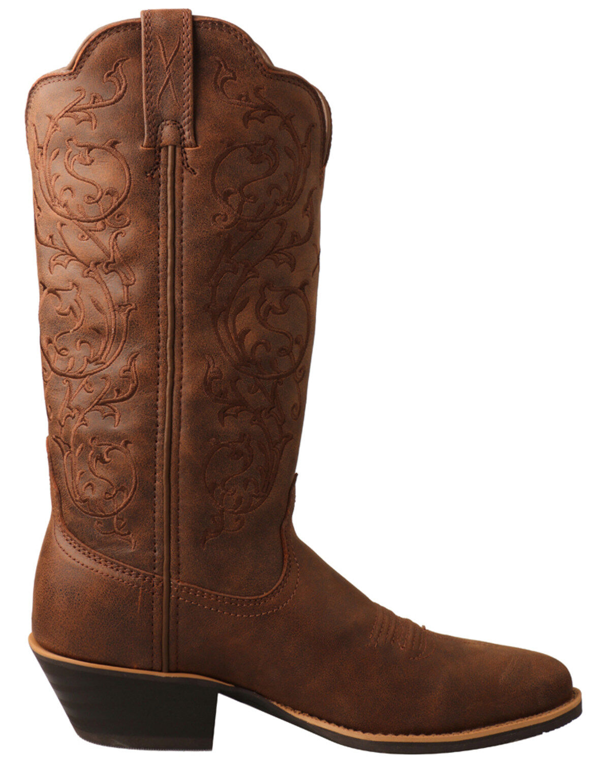 Image #2 - Twisted X Women's Western Performance Boots - Round Toe, Brown, hi-res