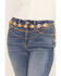 Image #2 - Shyanne Women's Southwestern Concho Layered Chain Belt, Gold, hi-res