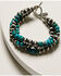 Paige Wallace Women's Layered Beaded Bracelet, Turquoise, hi-res