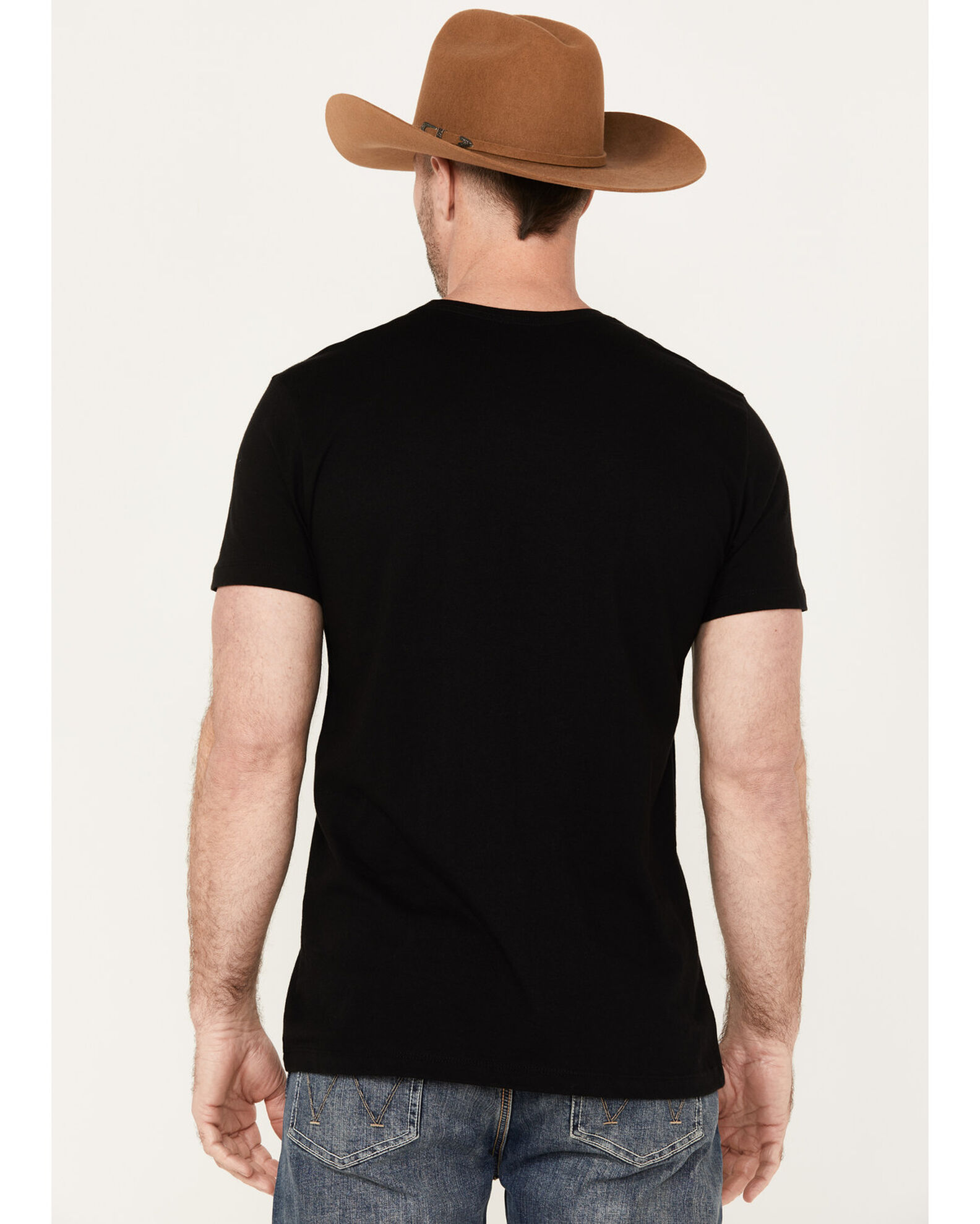 Moonshine Spirit Men's Sombrero Short Sleeve Graphic T-Shirt