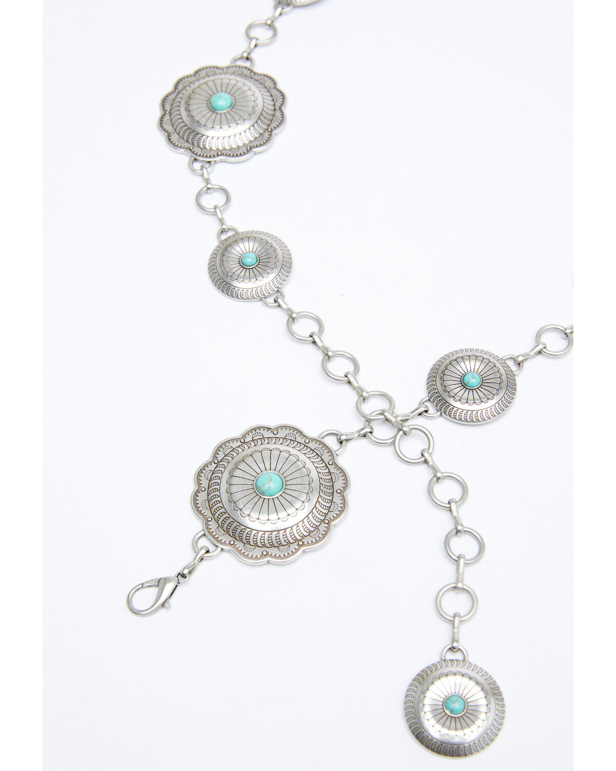Product Name:  Shyanne Women's Round N' Round Concho Link Belt