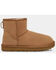 UGG Women's Classic Mini II Lined Short Suede Boots - Round Toe, Chestnut, hi-res