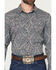 Image #3 - Gibson Trading Co Men's Paisley Power Paisley Print Long Sleeve Snap Western Shirt - Tall, Multi, hi-res