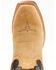 Image #6 - RANK 45® Men's Archer Roughout Western Boots - Square Toe , Coffee, hi-res