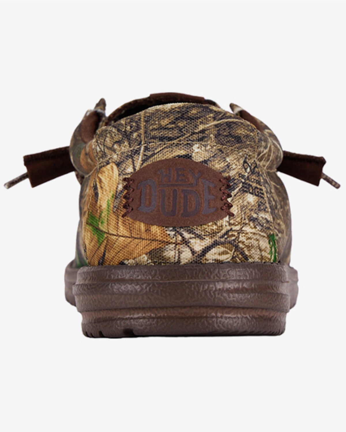 Image #5 - HEYDUDE Men's Wally Realtree Slip-On Casual Shoes - Moc Toe, Brown, hi-res