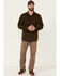 Image #2 - Columbia Men's Silver Ridge Lite Button-Down Western Shirt, Olive, hi-res