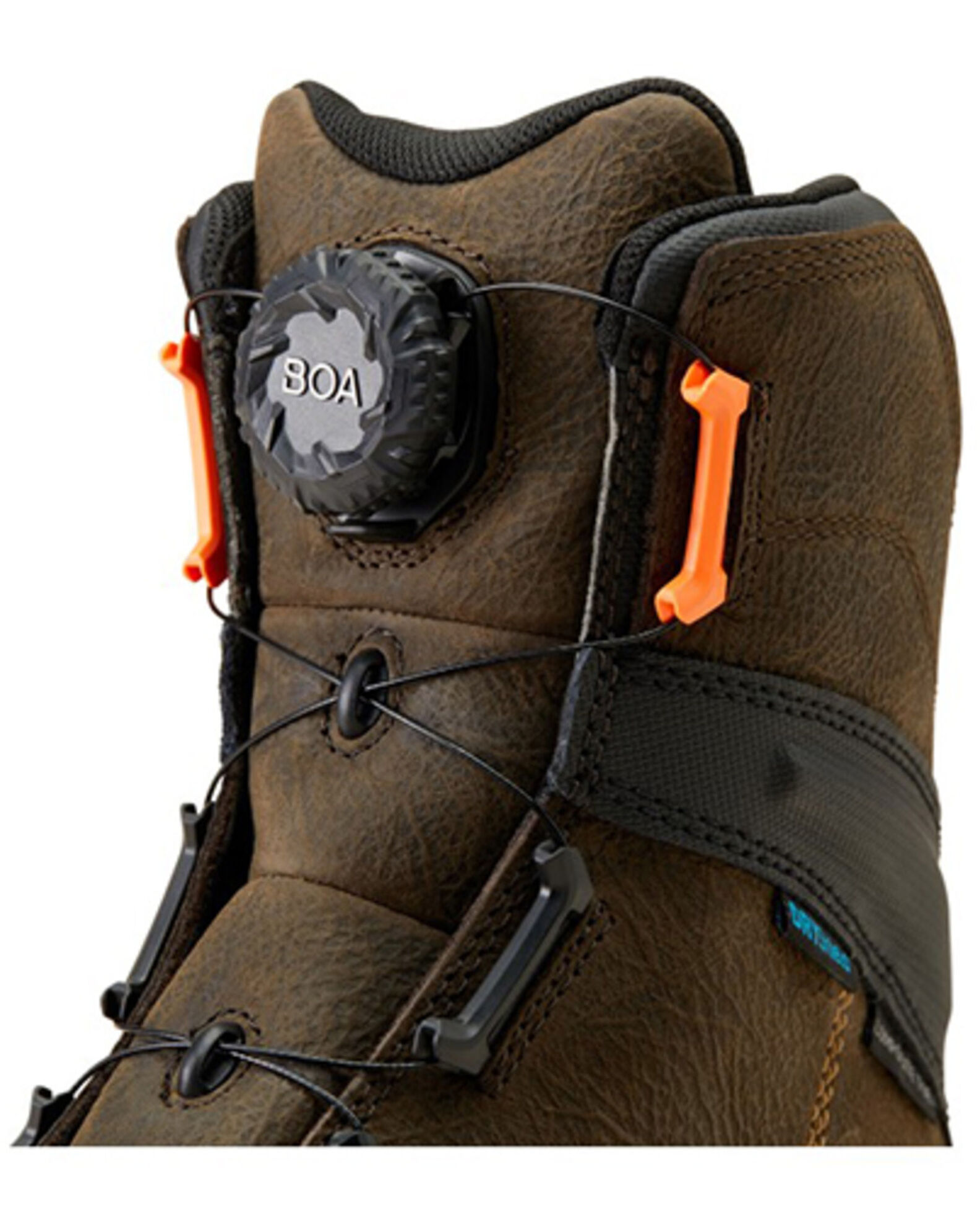 Ariat Men s 8 Stump Jumper BOA Waterproof Work Boots Composite Toe