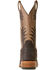 Image #3 - Ariat Men's High Stepper Sendero Western Boots - Square Toe, Brown, hi-res