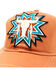 Image #2 - Shyanne Women's Southwestern Steerhead Embroidered Patch Mesh-Back Ball Cap, Chilli, hi-res