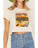 Levi's Women's Badlands Graphic Jordie Cropped Tee, White, hi-res