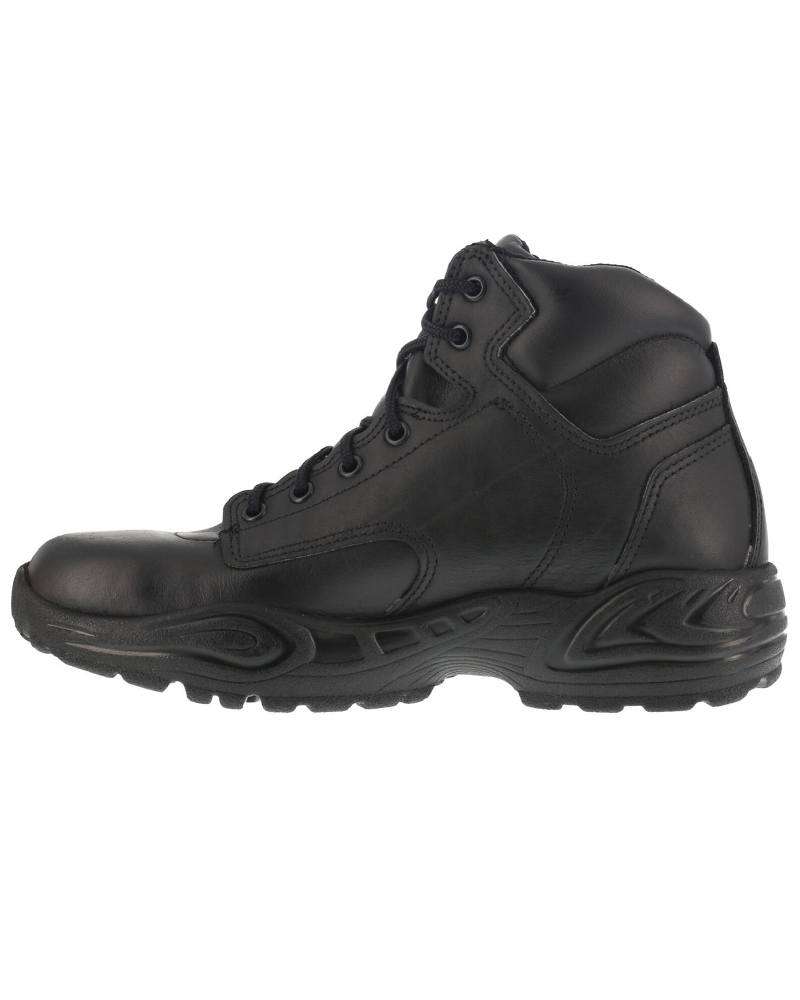 Image #4 - Reebok Men's 6" Postal Express Work Boots - USPS Approved, Black, hi-res