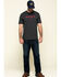 Image #6 - Hawx Men's Gray Back Logo Graphic Work T-Shirt , , hi-res