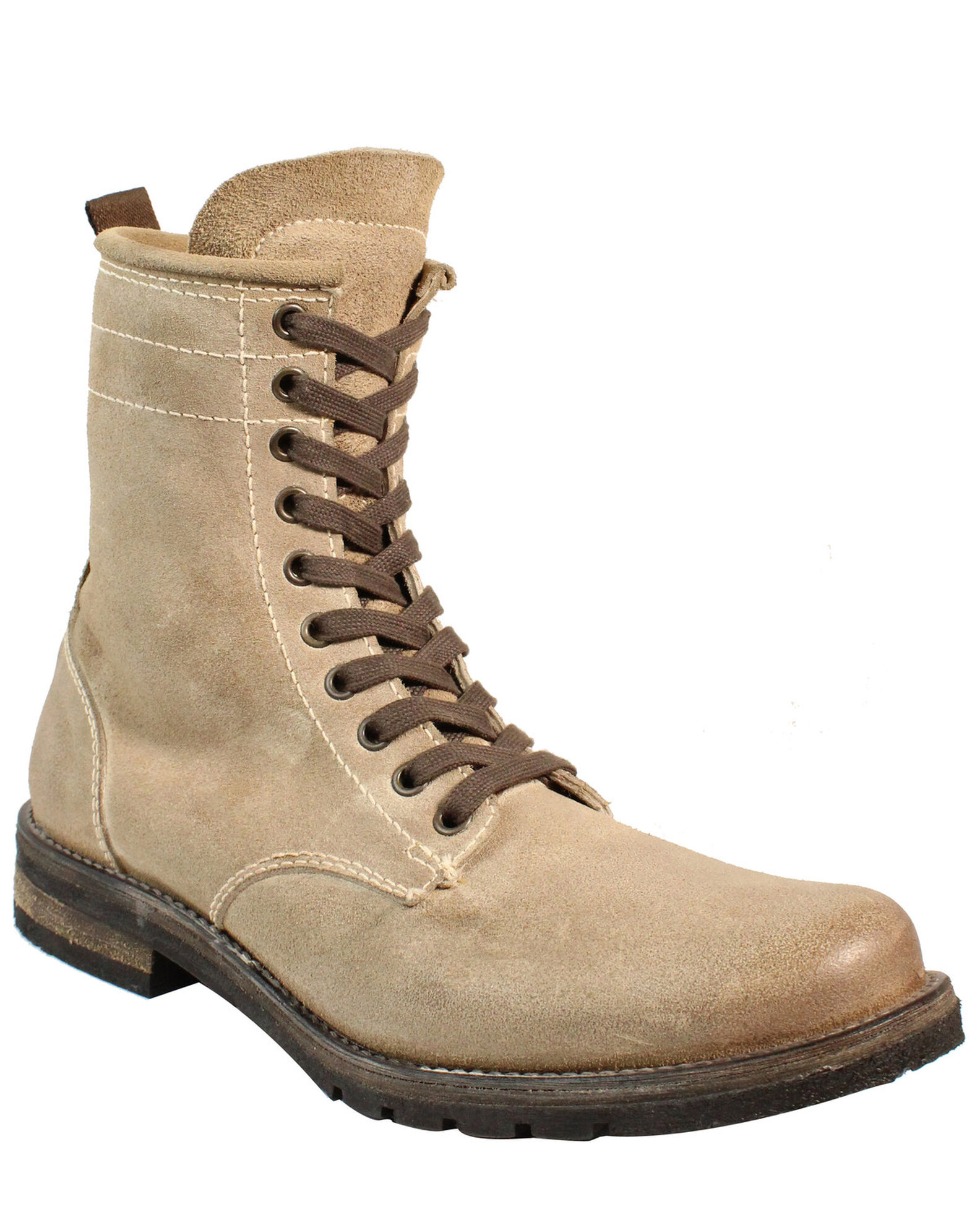 Corral Men s Sand Lace Up Boots Round Toe