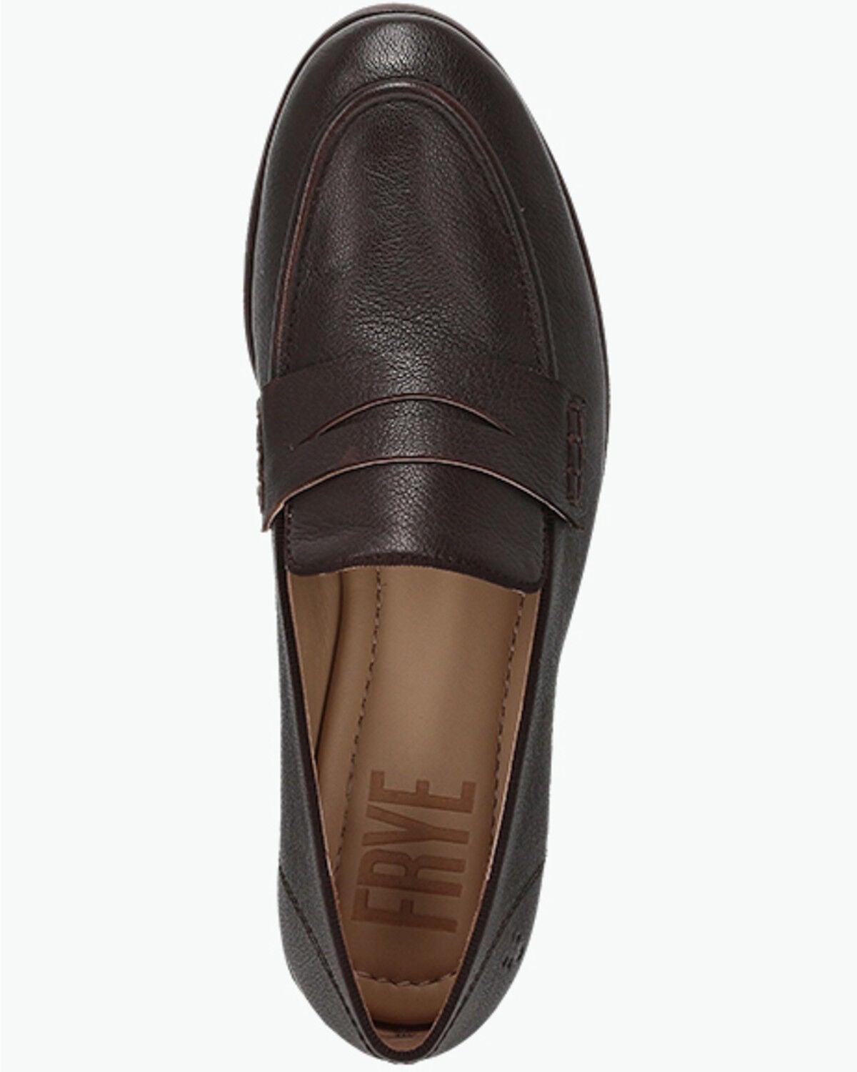 Image #6 - Frye Women's Faith Loafers, Dark Brown, hi-res