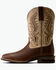 Image #2 - Ariat Men's Conquer Performance Western Boots - Broad Square Toe, Brown, hi-res