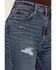 Image #2 - Levi's Premium Women's Dark Wash 70s High Rise Stretch Flare Jeans, Dark Wash, hi-res