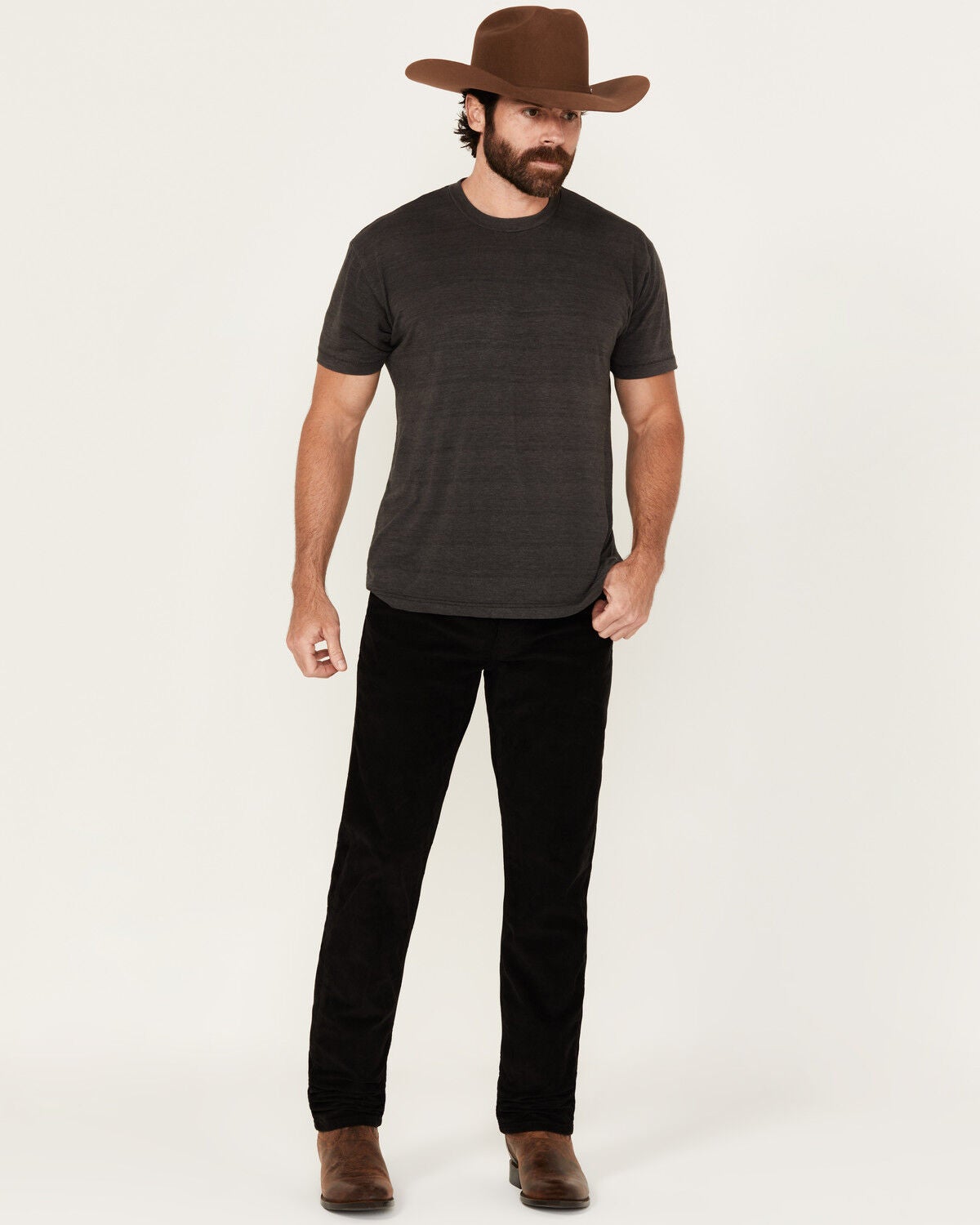 Levi's Men's 511 Slim Straight Corduroy Stretch Jeans, Black, hi-res