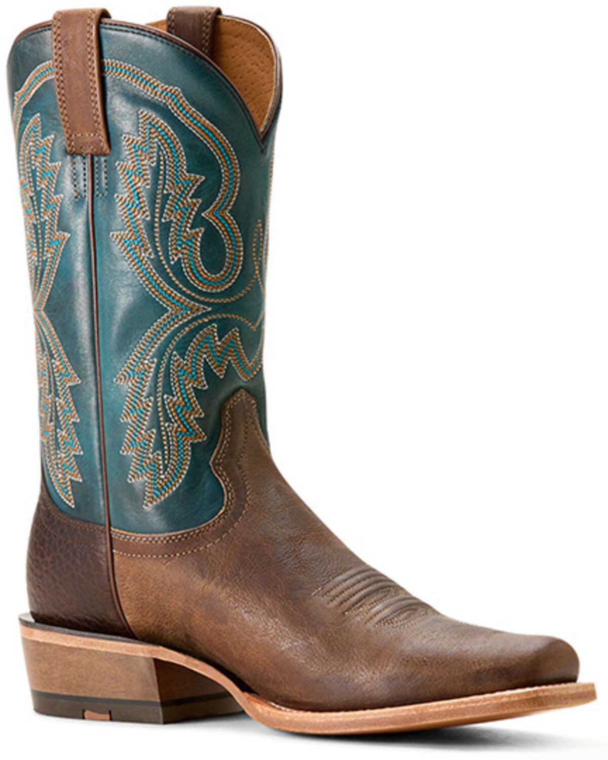 Ariat Men's Futurity Cashout Western Boots - Square Toe, Brown, hi-res