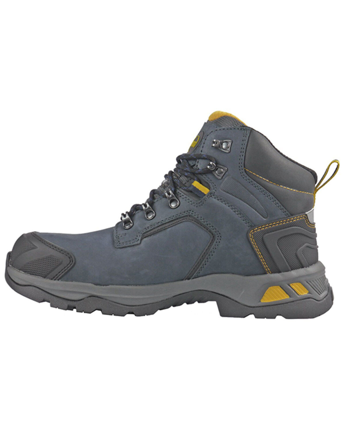 Image #3 - Hoss Men's Chiller Lace-Up Waterproof Work Boots - Composite Toe, Blue, hi-res