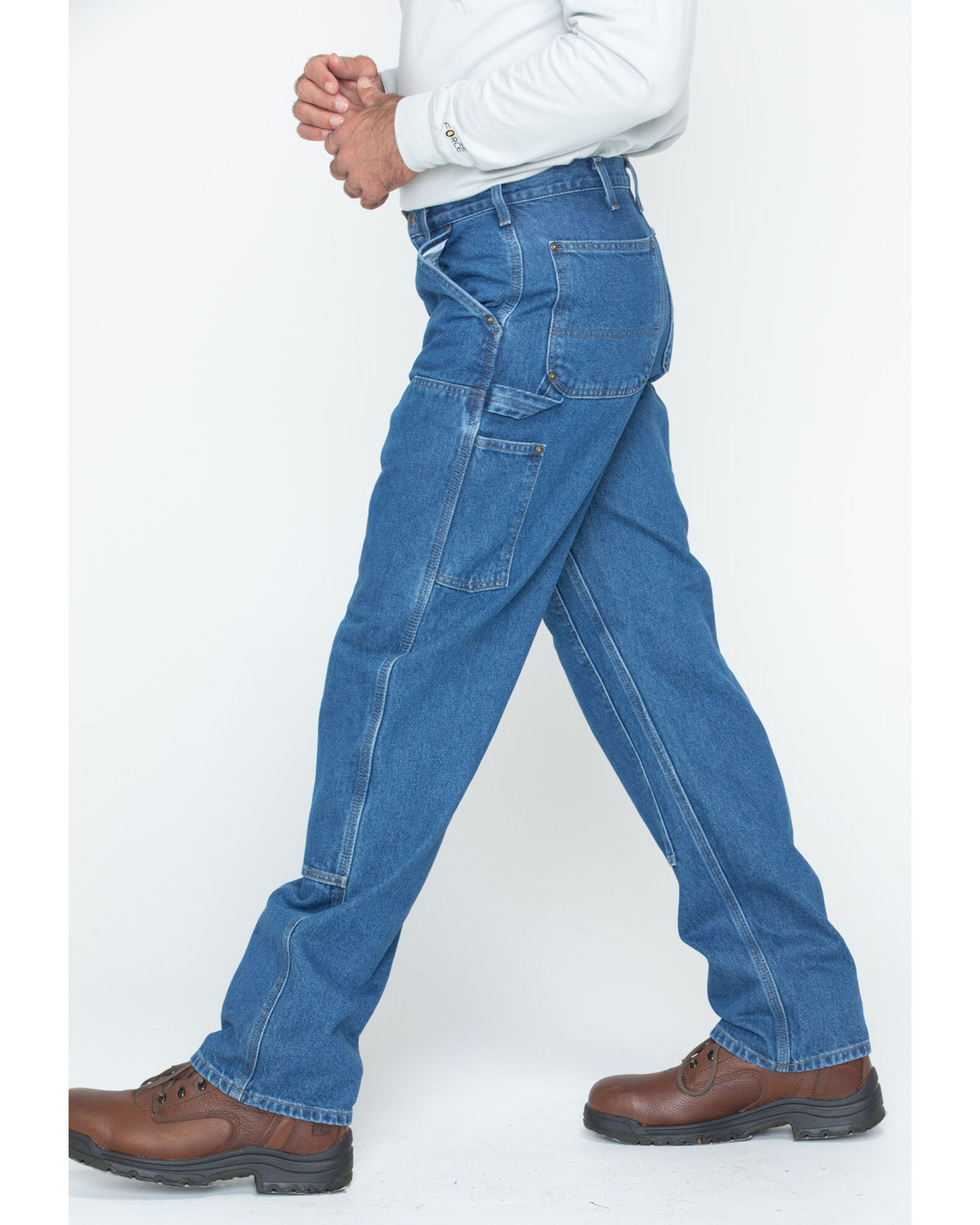 Carhartt b07 double front logger dungaree top