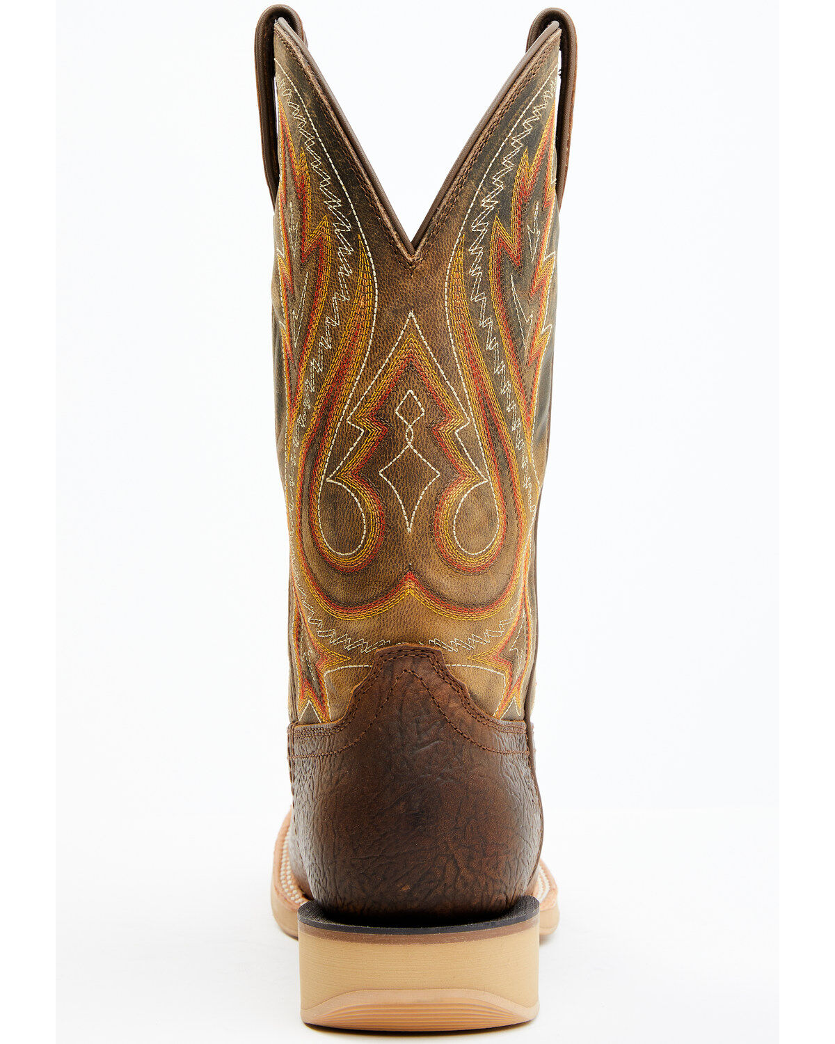 Image #5 - Durango Men's Rebel Pro Lite Performance Western Boots - Broad Square Toe, Brown, hi-res