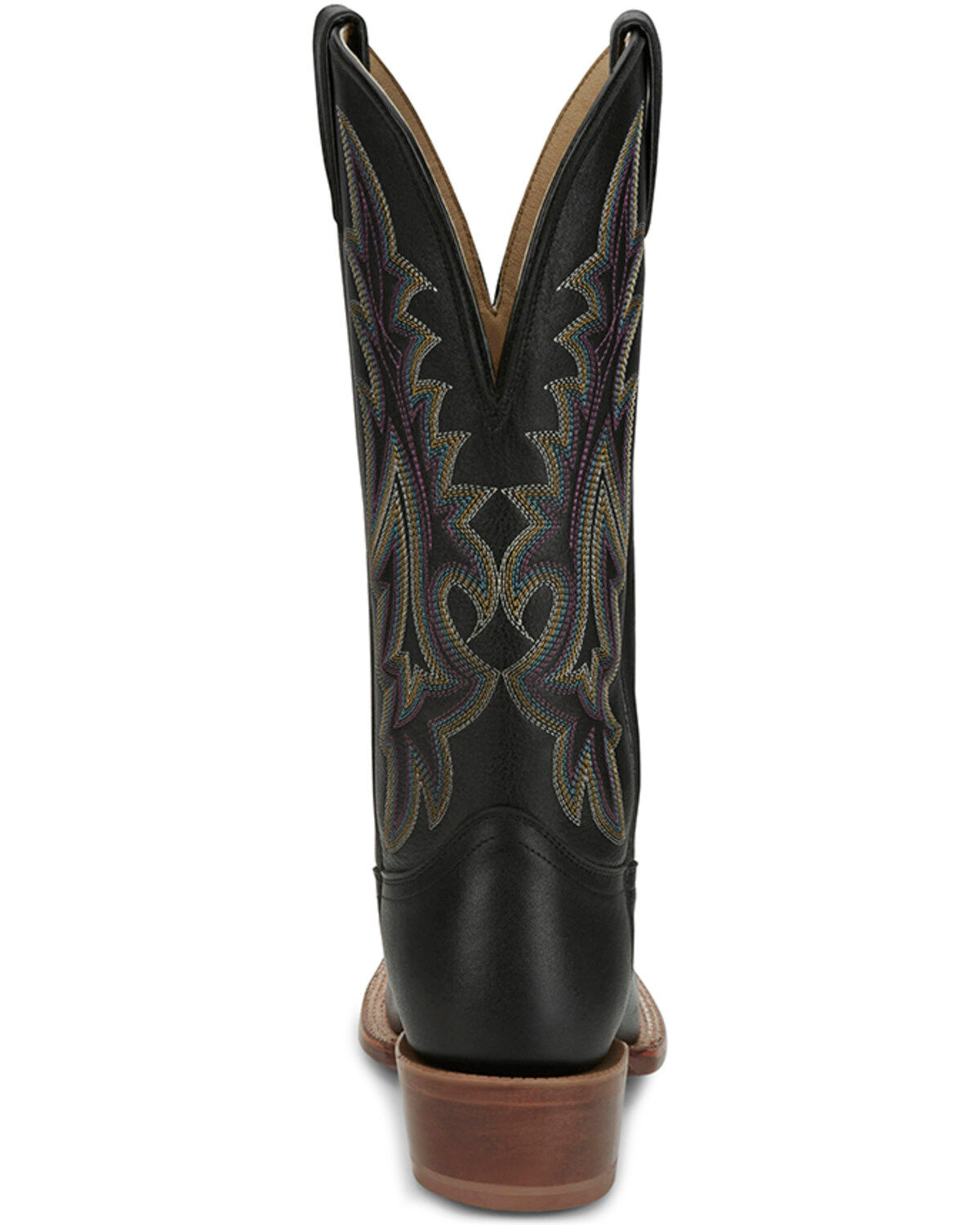 Image #5 - Tony Lama Women's Estella Western Boots - Square Toe, Black, hi-res