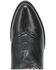 Image #6 - Dan Post Men's Mignon Western Boots - Round Toe, Black, hi-res