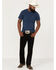 Image #1 - Moonshine Spirit Men's Night Star Stretch Slim Straight Jeans, Black, hi-res