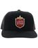 Image #3 - Hooey Men's Lone Star Mesh Back Trucker Cap, Black, hi-res