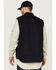 Image #4 - Hawx Men's FR Solid Zip-Front Insulated Work Vest - Tall, Navy, hi-res