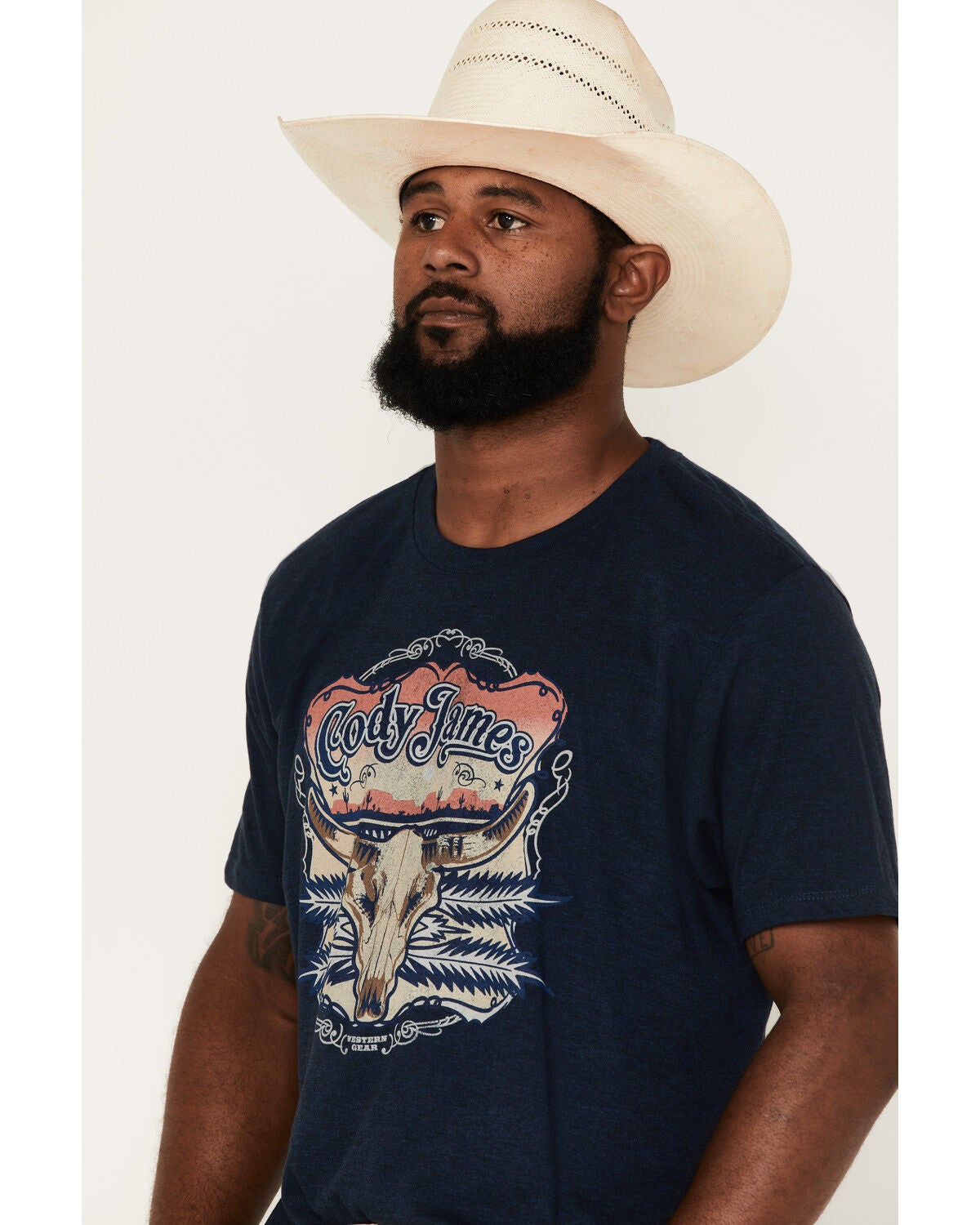 Image #2 - Cody James Men's Longhorn Graphic Short Sleeve T-Shirt, , hi-res