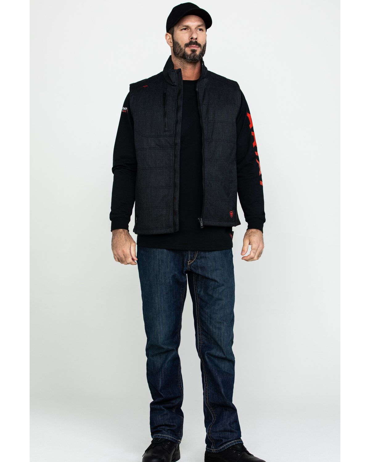 Image #6 - Ariat Men's FR Cloud 9 Insulated Work Vest - Tall, , hi-res
