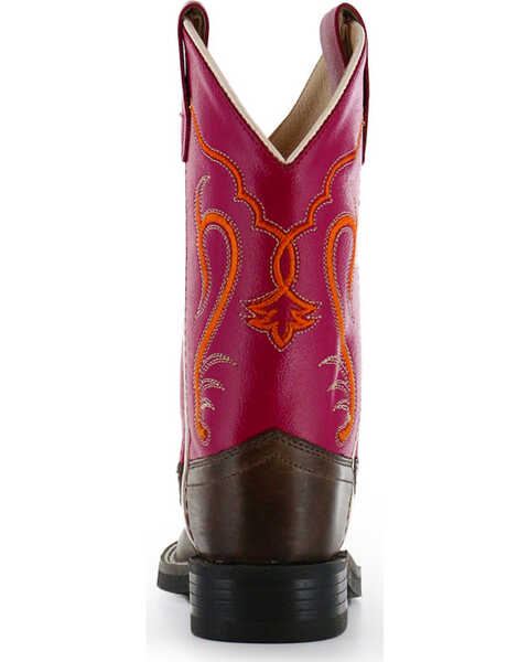 Image #7 - Shyanne Youth Broad Square Toe Western Boots, , hi-res