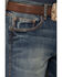 Image #4 - Wrangler Retro Men's Limited Edition Slim Straight Jeans, Denim, hi-res
