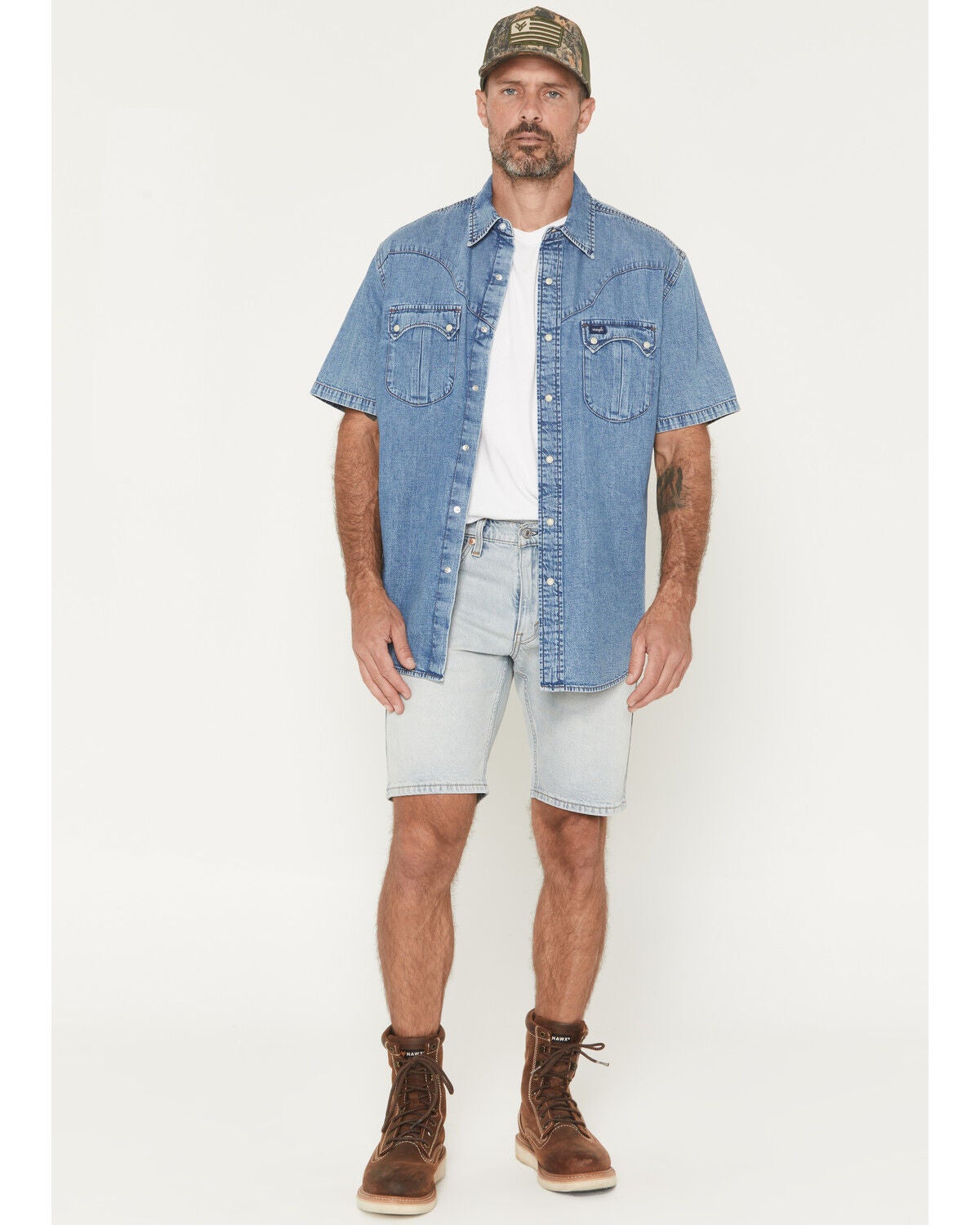 Levi's Men's 405 Need A Moment Light Wash 10" Stretch Denim Shorts, Light Wash, hi-res