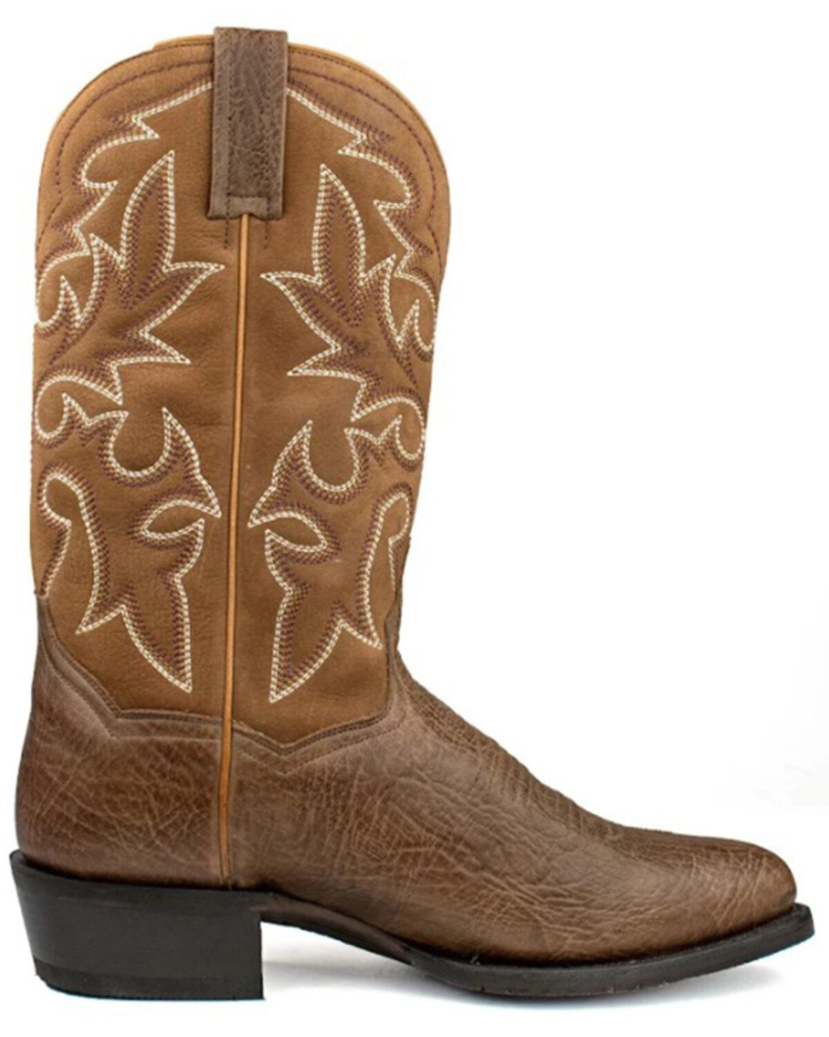 Image #2 - Dan Post Men's Armen Western Performance Boots - Round Toe, Cognac, hi-res