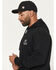 Image #3 - Troll Co Men's FR Haggler Graphic Hooded Sweatshirt, Black, hi-res